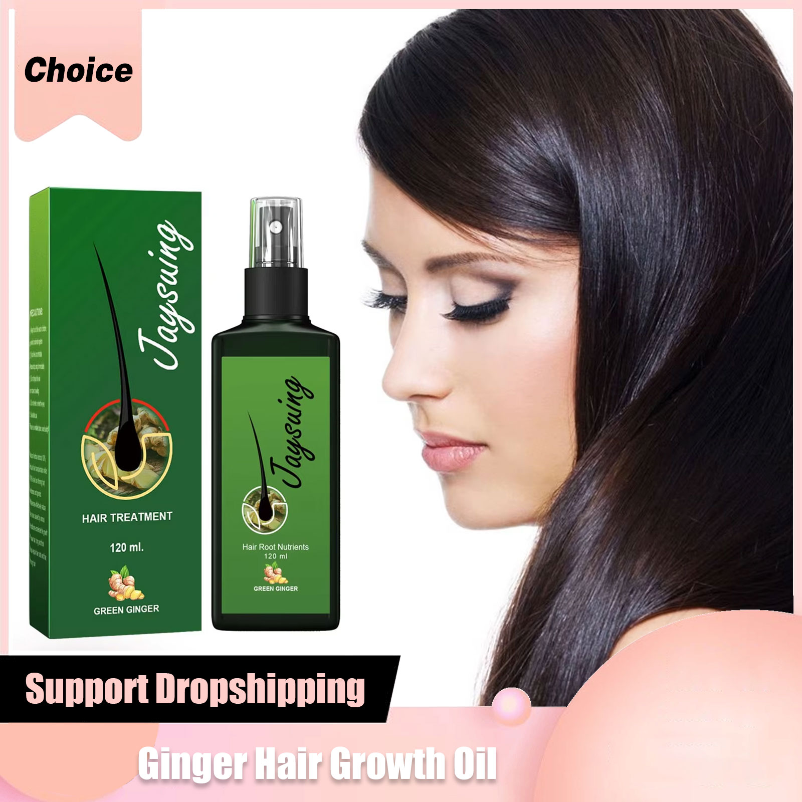 Fast Ginger Hair Growth Spray  - огляд і ціна Hair Care Products