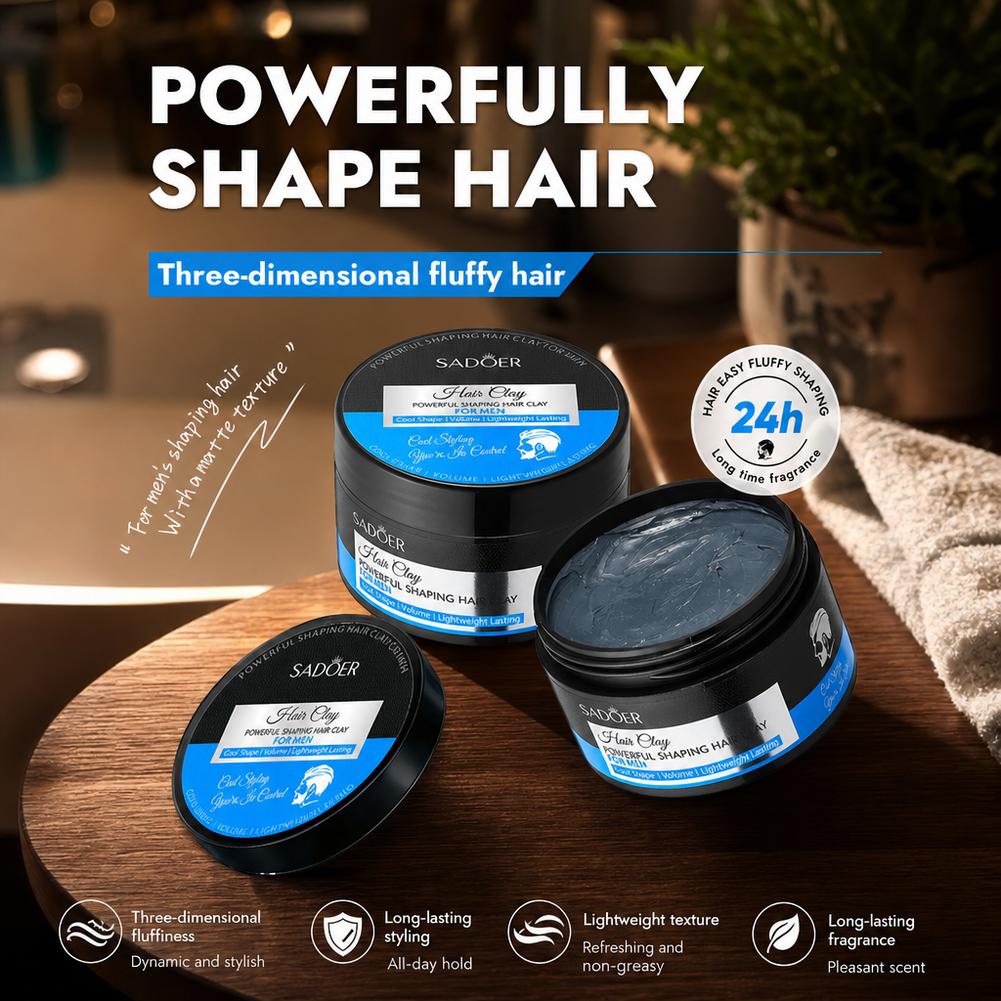 Men's Hair Styling Clay Strong - огляд і ціна Hair Care Lotion