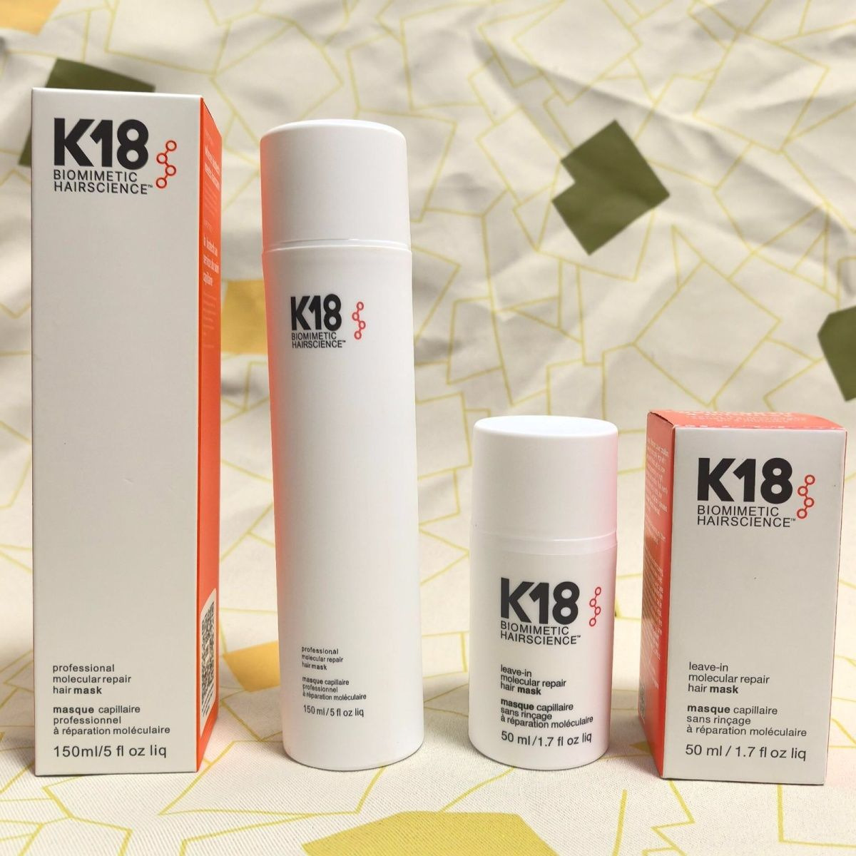 Hot K18 150ml 50ml Leave-In Mo - огляд і ціна Hair Care K18