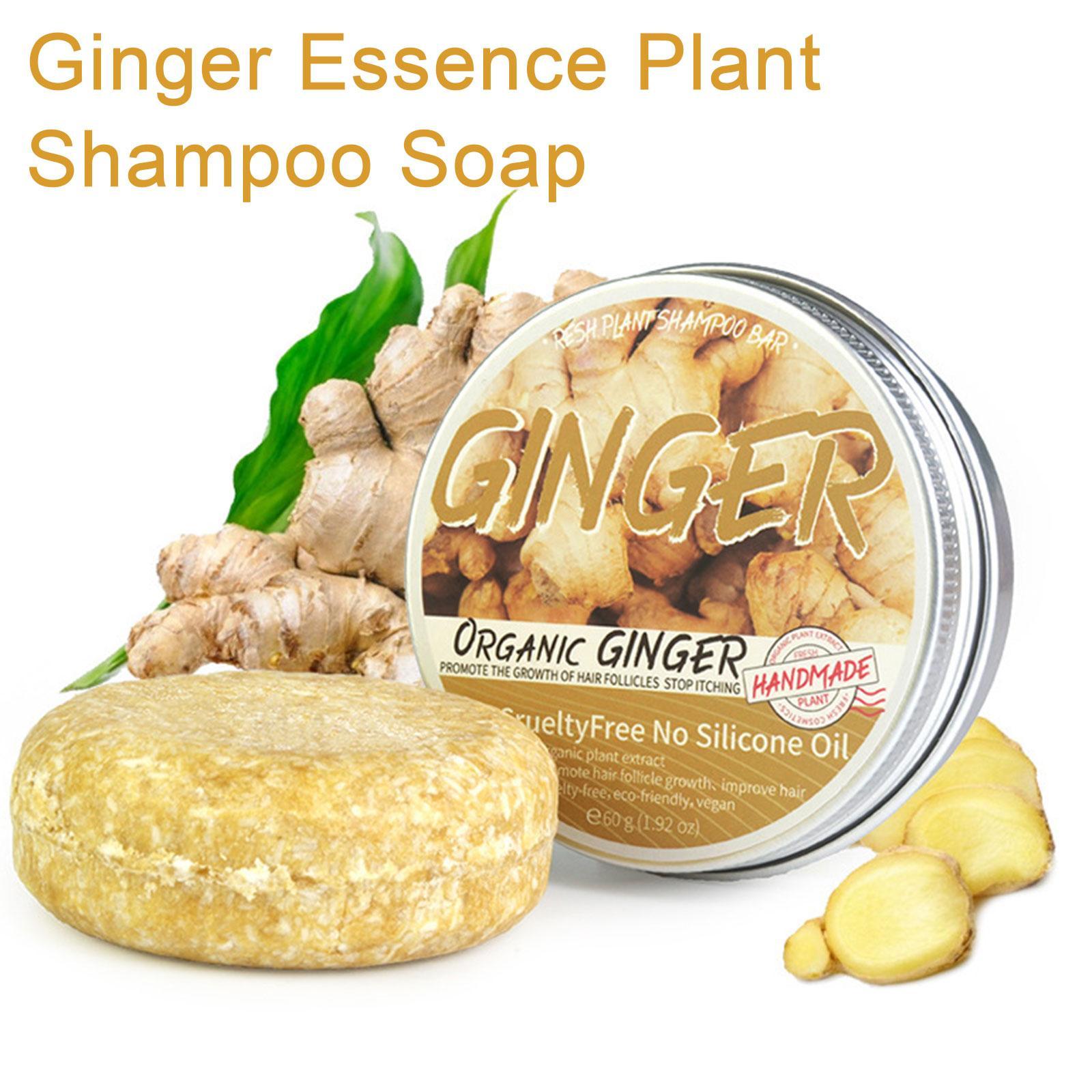Ginger Polygonum Soap Shampoo  - огляд і ціна Hair Care Organic
