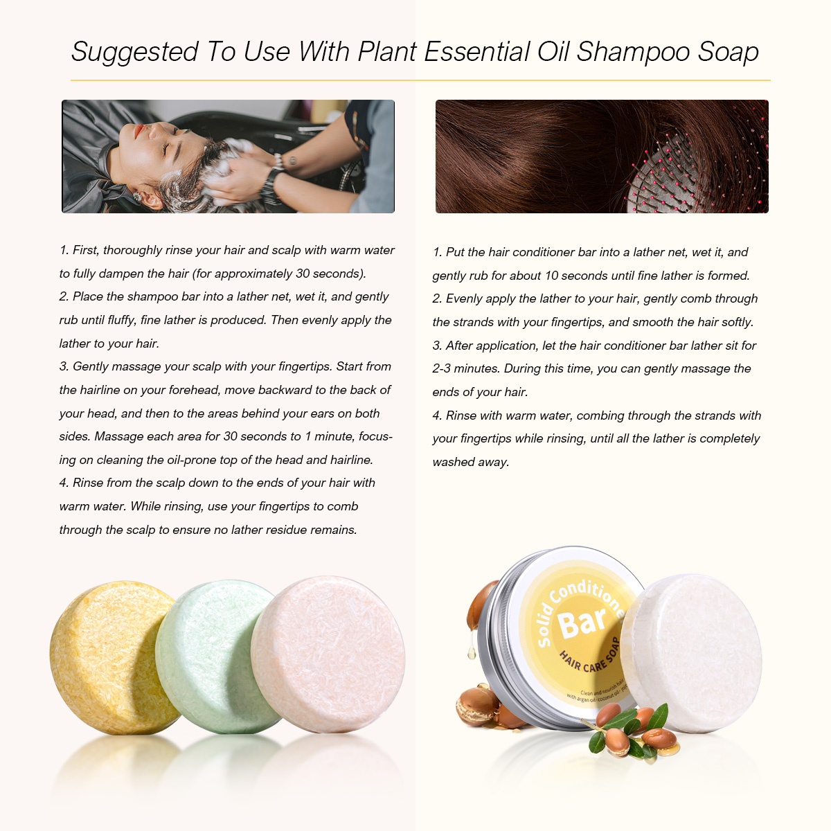 Plant Essential Oil Hair Condi - огляд і ціна Hair Care Products